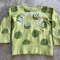 BREEZE ドット柄 トレーナー 90