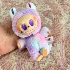パステルカラー耳付きキャラクター人形