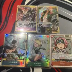 ワンピースカード パラレル プロモーションカード シークレットセット