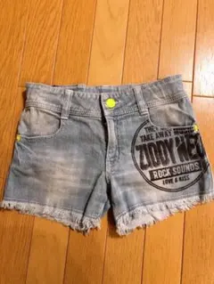 ZIDDYデニムショートパンツ150cm