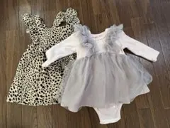 petit main、GAP ワンピースとロンパースのセット