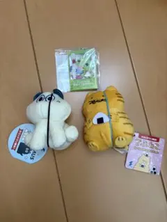 ラウンドワン限定 ぬいぐるみ マスコット アクリルキーホルダー　3点セット