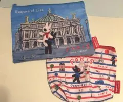 【とみー様専用】リサとガスパール＊ポーチ