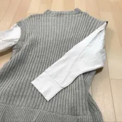 And Search セーター　長袖　ニット　mサイズ ベスト　ブラウス