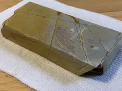 最終値下げ】天然砥石 正本山合砥 尾崎 水浅葱 大環巻 大判 - メルカリ