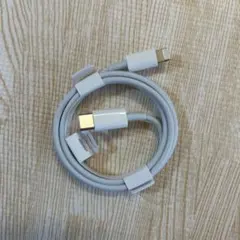 【純正品】ホワイト Lightningケーブル USB-C iPhone