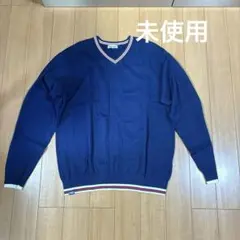 FILA GOLF ネイビー Vネック セーター LLサイズ