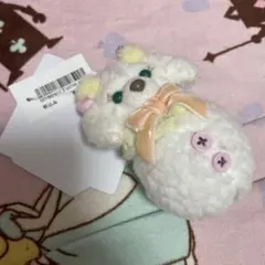 東京ディズニーシー ぬいぐるみチャーム クッキーアン 雪だるま