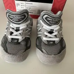 New Balance 990 v6 ベビーシューズ グレー 10cm