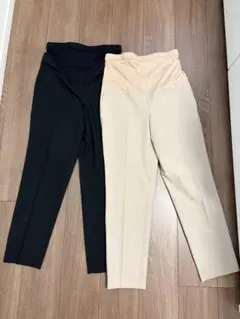 UNIQLO スマートアンクルマタニティパンツ 2色セットのサムネイル