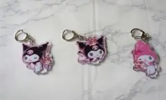 サンリオ クロミ マイメロ 宇佐美 アクリルキーホルダー 3種【非売品】のサムネイル
