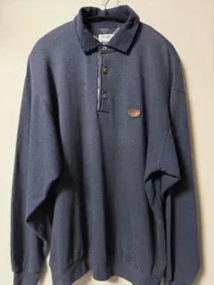 【カナダ製】バテンウェア 長袖ラガーシャツ L ブラウン ポロシャツ 美品 カナダ製】バテンウェア 長袖ラガーシャツ L ブラウン ポロシャツ 美品