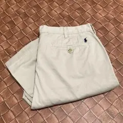 POLO RALPH LAUREN ポロチノ W35 L33 ポニー刺繍 定番
