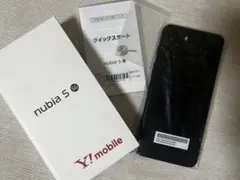 新品未使用 nubia S 5G ブラック Y!mobile