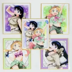 くじコレ 瑠璃の宝石 C賞 ミニ色紙 全5種コンプセット コレクション
