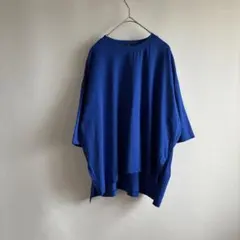 美品　ミズイロインド　プルオーバー　クルーネック
