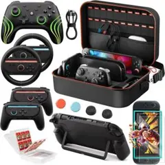 Switch 2 プロコン グリップ アクセサリーセット 互換品 TU590