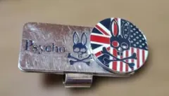 m*i様 Psycho Bunny ゴルフマーカー クリップセットのサムネイル