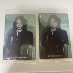 LE SSERAFIM ルセラ カズハ CRAZY ウエハース シール