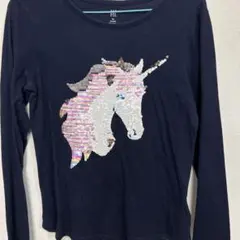 GAP Kids XXL ネイビー 長袖カットソー ユニコーン