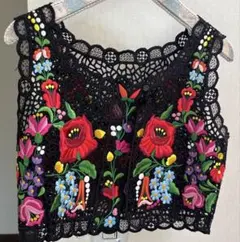 新品未使用］マリキータフラメンコ刺繍シージョ ロングフレコ - メルカリ