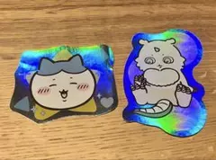 ちいかわ キャラカット ステッカー あのこ ハチワレ