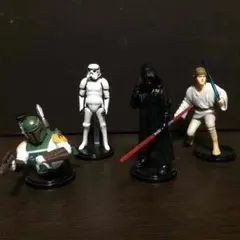 【チョコエッグ・スターウォーズ】玩具4種類