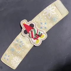 ディズニー　ミッキー マフラー　クリスマスリルリンリン　スリーブ