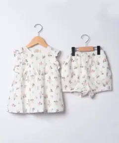 petitmain 花柄　キッズ　セットアップ　130センチ