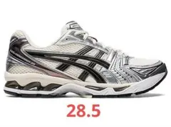 asics GEL KAYANO 14 CREAM BLACK 28.5