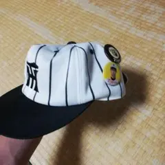 阪神タイガース ストライプキャップ Sサイズ レトロ - メルカリ