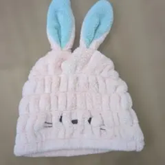 ウサギ　ヘアタオルキャップのサムネイル