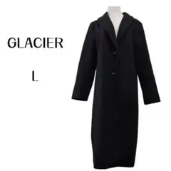 GLACIER グラシア 黒 ロングコート L