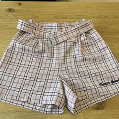 Sister Jamie チェック柄ハーフパンツ