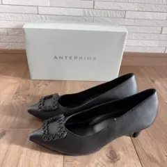 ANTEPRIMA ビジュー付きパンプス ブラックのサムネイル