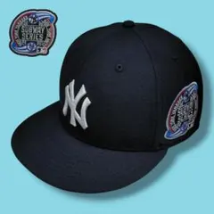 『7 1/2』ニューエラ 希少 激レアキャップ ヤンキース グロウアラウンド別注