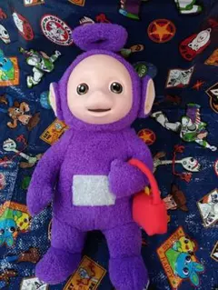テレタビーズ　BIG ぬいぐるみ　ティンキーウィンキーとお気に入りのバッグ