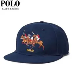 POLO Ralph Lauren　トリプルポニー　ツイル　ボールキャップ 帽子
