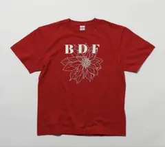CIAOPANIC BDFフラワーロゴTシャツ　赤　レッド