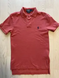 超希少　Polo Ralph Lauren 赤 ポロシャツ XS 短丈　swag 短丈swag】Polo by Ralph Lauren レッドポロシャツ XS - メルカリ