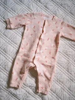 UNIQLO BABY ロンパース キルト うさぎ柄