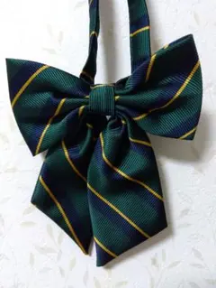 グリーン　女子用リボン