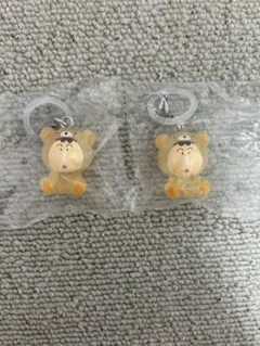 クレヨンしんちゃん めじるしアクセサリー みんなでくまパジャマ ボーちゃん
