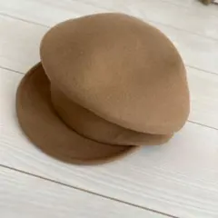 ウール キャスケット ブラウン