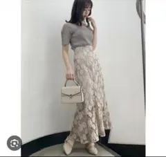 dazzlin レースマーメイドスカート