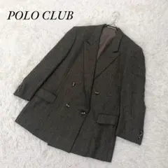 POLO CLUB ポロクラブ テーラードジャケット ダブル ツイード チェックのサムネイル