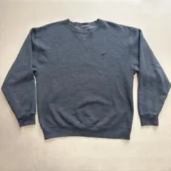 90s ラッセルアスレティック スウェット トレーナー 前V 目無し チャコール