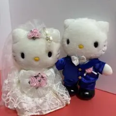 キティちゃん ハローキティ ウェディング ぬいぐるみ 結婚式 - メルカリ