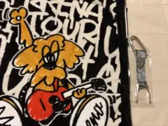 유리 ARENA TOUR 공식 페이스 타올 열쇠 고리