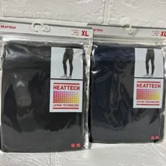 ユニクロ／ヒートテックタイツ XLサイズ 2色セット　ウエストゴム（迷彩柄）